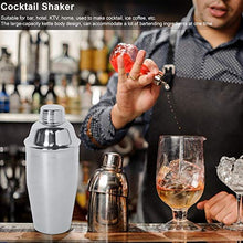 Ponacat Mixer per Bevande Agitatore per Cocktail in Acciaio Inossidabile da 500 Ml Adatto per Preparare Cocktail di caffè con Ghiaccio
