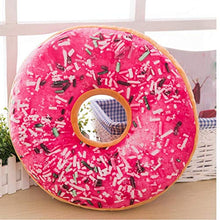 Hotaden Donut Cuscino Cuscino a Forma di Anello Molle della Peluche della novità di Stile Cuscino Decorativo Cuscino Molle della Peluche del Sedile Cuscino