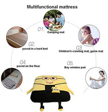 Pieghevole Materasso Tatami Stuoie Bed Ground Materasso Letto Futon Dormitori Campeggio Futon Portatile Fodera Materassino per Bambini con Cuscino Regali di Halloween,Natale,Capodanno / 150x200c