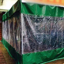 YJFENG Pannello Laterale della Tenda con Telone in PVC Trasparente da 0,5 Mm, Tende Parabrezza Impermeabili Resistenti, per Terrazze, Esterno, Giardino, Gazebo