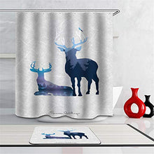 LIYAN Combinazione Bagno. Immagini Chiare E Colori Vivaci Rendono Il Tuo Bagno Pieno di Vita. Accessori da Bagno. creatività. Renna. Foresta.