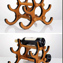 LHQ-HQ Wine Rack Decoration Ornamenti Semplice Creativo di Legno Solido a più Strati del Vino cremagliera Moda Stabile casa Wine Rack Decoration Ornamenti