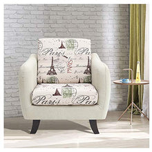 HongTeng Divani Divano Singolo Tessuto Divano Pigro Comoda Sedia Rimovibile Multicolor Camera da Letto Soggiorno for Il Tempo Libero Sedia 73 × 73 cm (Color : White Tower)