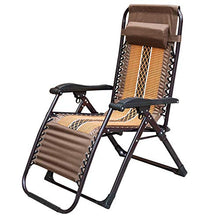 Sywlwxkq Sedia Relax da Ufficio in Balcone Sedie reclinabili Relaxer Sedie a gravità Zero Sedie a Sdraio Lettino Pieghevole Sedia da Giardino reclinabile ad altissima Larghezza per Patio es