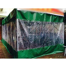 LSXIAO All'aperto Tenda della Stalla del Cibo, Telo Impermeabile, Tenda Trasparente per Patio, Splicing PVC Parabrezza Tenere Caldo con Occhiello per Balconi, Guscio del Portico