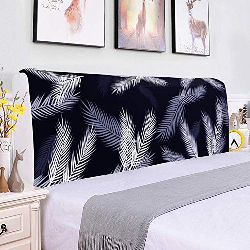 Copri Testata Letto Matrimoniale Elastica Fodera Elastica Protezione Peluche Testata Addensare Elastico All-inclusive Coperchio Europeo Soft Cover Lavabile Testata Letto,B-200 * 65cm