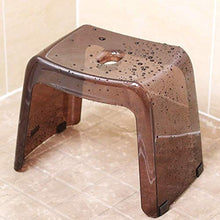 zaizai Sedile for Doccia, Sgabello in plastica for Anziani, Donne in Gravidanza, Bambini Leggero Portatile, Antiscivolo, Passaggio for Uso Domestico Multiuso