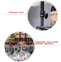 YWYW Portabottiglie in Metallo Portabottiglie/Portabicchieri da Vino Rosso Appeso/Portabicchieri da Appendere a Testa in Giù/Portabottiglie da casa Creativo/Portabottiglie da Appendere (Dimension
