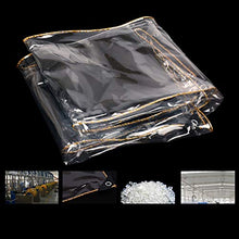 YUDEYU 450g/m² Copertura per Piante Telo Trasparente-Telo in plastica PVC Impermeabile con Occhielli, Coprimaterasso per Piante Impermeabile (Color : Chiaro, Size : 0.9mx1.4m)