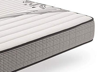 Naturalex | Memosleep | Materasso In Lattice e Memory Matrimoniale 150x190 cm | Schiuma Adattativa Alta densità con Memoria di Forma | Proprietà Purificanti con Struttura Ergonomica Anti-Pressione