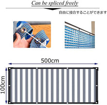 Vele parasole LQ Patio Parasole, Deck dello Schermo di segretezza, Super Resistente Piazza permeabile Tessuto, for Cortili Yard Garden Outdoor Struttura e attività, Tenda da Sole Shelter