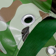 GJSN Teloni, Multiuso Incatramata Tarp Impermeabile Heavy Duty - Camo Universale per House Garden Outdoor Factory, Grommets Resistente Alla Ruggine,5Mx6M