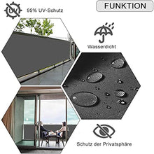Balcone Copertura cm Copertura per Balcone Idrorepellente Paravento da Balcone Anti-UV per Recinzione di Giardino