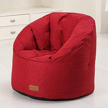 LuoMei Big Bag per Adulti Cuscino per Sedia da Pavimento Gigante Extra Large Gioco per Soggiorno Gioco da Giardino per Esterni Beanbag Lounger Chair Gratuito Invia Pennello AppiccicosoRosso