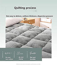 WSZGR Materasso A Pavimento Pieghevole Peluche di Agnello Colore A Tinta Unita Non-Scivolare Addensare Giapponese Materasso Futon Materasso Tatami Shikibuton Marrone 150x200cm/59x79inch