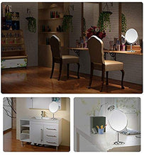 Specchio da tavolo cosmetico specchio da tavolo camera da letto bagno a due lati 3x ingrandimento specchio da tavolo