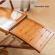ZHANGYY Sedie a Sdraio da Patio Lettino in bambù con Cuscino, sedie a Dondolo Facili da Piegare e trasportare, Sedia da Spiaggia in Legno, Sedia da Campeggio, Sedia Pieghevole, Sedia Portatile, dure