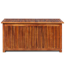 vidaXL Massello di Acacia Cassapanca da Esterno 117x50x58 cm Panca Contenitore