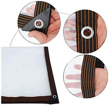 MHBGX Grande Tela Cerata Resistente, Teloni, Tela Cerata Trasparente Morbida Pe Panno Antipioia Antivento Bonsai Auto Tela Cerata Copertura Piante da Giardino Mantenere Caldo Film Copertura Serra,Chi