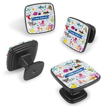 Vita marina (2) 4 PCS Pomelli per Porta, Pomolo per Mobile, Pomelli per Mobili con Viti, Maniglia per Armadietto, Pomelli per Porta, Pomelli per Cassetti per Porta, Armadio, Cassetto e Credenza
