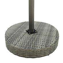 vidaXL Set Bar da Giardino 3 pz in Polyrattan Grigio