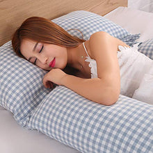 Mhwlai Multifunzionale Cuscino del Cotone maternità, A Forma di U Cuscino Sonno, Supporto della Vita, Cuscino Sonno, Donna Incinta Cuscino,F