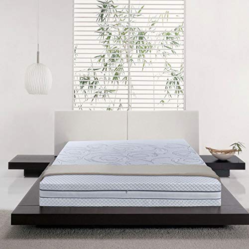 Sleepys Materasso Memory Foam Matrimoniale 170x195 Alto 24cm Ortopedico. ANTIACARO, rinfrescante, Morbida, Antibatterica.Completamente Anallergico.