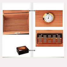 Liang Yu Umidificatori for sigari - Contenitore for sigari Umidificatore for sigari in Legno di sigari in Legno di Cedro Dimensioni: 370x275x160mm Cedro Spagnolo Contenitore di immagazzinaggio