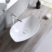Bacino del Bacino di Arte del lavabo del Bacino del lavabo del Bagno della Lavata di Ceramica Semplice nordica sopra Il Contro Bacino Lavabi