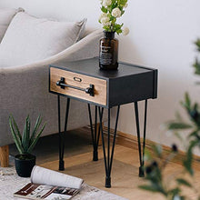 SUNTAOWAN American Living Room Creativo Cabinetto Comodino Semplice Moderno Industriale Aria Camera da Letto Cassettiera Cassettiera Cassettiera (Color : 47x35x59cm)