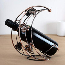 I supporti dei supporti del vino per il contatore una bottiglia, scaffale da tavolo indipendente della bottiglia di vino del supporto della bottiglia di vino del supporto della bottiglia di vino sta