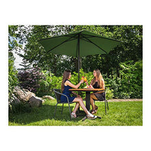 Uniprodo Ombrellone da Esterno Grande Ombrello da Giardino Uni_Umbrella_MR270GR (Verde, Esagonale, Ø 270 cm)