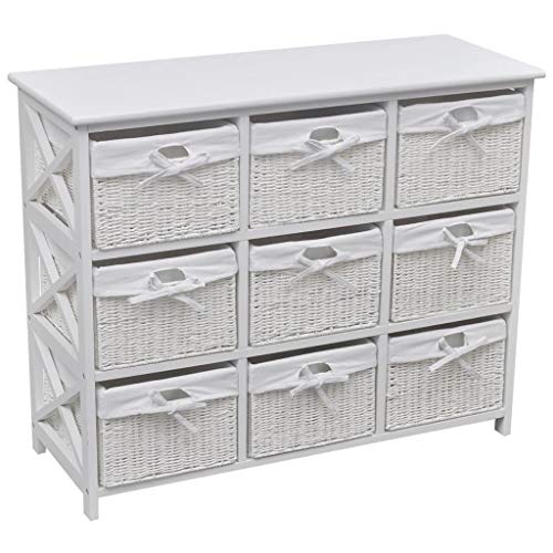 Roderick Irving Armadietto Portaoggetti Bianco Armadio Camera da Letto Mobile Soggiorno armadietto Ingresso armadietti spogliatoio armadietti Bagno