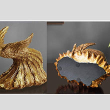 Decorazione Semplice e Creativa Portabottiglie Semplice e Creativa Tavolo Semplice e Creativo Decorazione, Resina Pavone Scultura Soggiorno Armadietto Del Vino Artigianato Ristorante, PZW, Argento