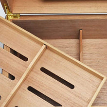 Humidars Cigar Humidor - Cuba humidor cedro vassoio Cigar Humidor puro contenitore di scatola di sigari sigari accessori del sigaro sigaro mantenerlo fresco .Scatola di immagazzinaggio di cigari di gr