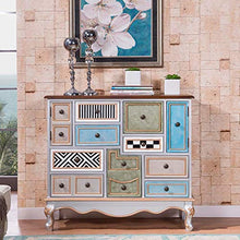 WH-IOE Credenza da Pranzo Governo di immagazzinaggio da posizionare sul Pavimento Gabinetto Retro Credenza dell'organizzatore di immagazzinaggio Accent armadietto Laterale per Soggiorno Cucina Camera