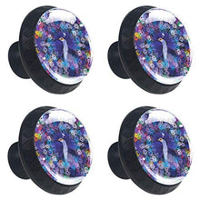 pavone (2) 4 PCS Pomelli per Porta, Pomolo per Mobile, Pomelli per Mobili con Viti, Maniglia per Armadietto, Pomelli per Porta, Pomelli per Cassetti per Porta, Armadio, Cassetto e Credenza