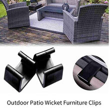 Yililay 10PCS Divano Connect Clamps, Clip Couch, Sei Centimetri Mobili di plastica Clip per Giardino Patio Mobilio Decorazione Domestica