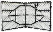 Tavolo da campeggio Tavolo da campeggio pieghevole da campeggio alluminio tavola catering tavola buffet mercato di nozze giardino festa picnic indoor all'aperto, 80x60cm Tavolo pieghevole multifunzion