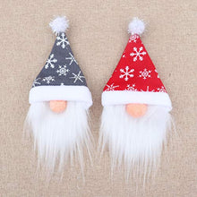 Amosfun 6 Pezzi Copri Bottiglia di Vino di Natale Tomte Gnomo Svedese Bottiglia di Vino Toppers Decorativo Decorazioni Natalizie Scandinave Babbo Natale Decorazioni per La Tavola Festa