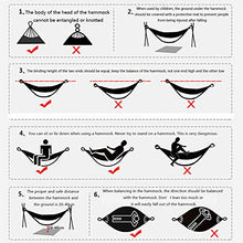 GRTBNH Amaca da Campeggio Altalena Portatile Singola e Doppia Sospesa con Custodia E Corda per Legare, per Giardino, Escursione in Spiaggia Cortile