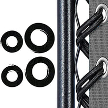 Corda Elastica per Sdraio Ricambio,Cordini di Ricambio Universali,Lacci in Sedia a Sdraio,Set di 4 Corde Elastiche con Corda,Corda Elastica Sedia Zero Gravity a Sdraio da Giardino Poltrona