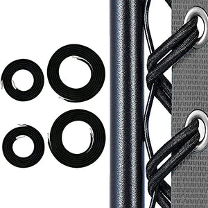 Corda Elastica per Sdraio Ricambio,Cordini di Ricambio Universali,Lacci in Sedia a Sdraio,Set di 4 Corde Elastiche con Corda,Corda Elastica Sedia Zero Gravity a Sdraio da Giardino Poltrona