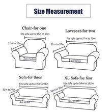 NFJ Copridivano Elasticizzato, Fodere Copridivani Universale, Sofa Mobili Protettore Copertura Divano Antiscivolo, Ideale per Poltrone, Divani A 2/3/4 Posti,G-2seater