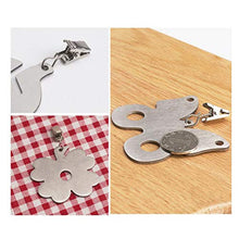 Yardwe 4 Pezzi Clip per Tovaglia Pesi Farfalla Tovaglia Copertura Morsetti Tovaglia Fastnater per Giardino Tavoli da Picnic Decorazione Morsetti