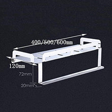 AINIYF Bagno Mensola da Bagno Doccia Organizzatore a Parete in Acciaio Inox Piazza Cesto Punch Torre Gancio Fence Drain (Dimensioni: 500x120mm)