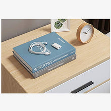 Comodino Moderna Comodino Tavolino Comodino Assemblea Cabinet Piccolo Comodino contemporanea (Color : Natural, Size : 42x34x45cm)