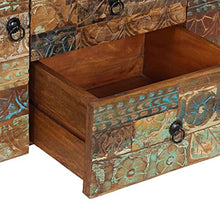 vidaXL Credenza Legno Massello di Recupero Rustica Armadietto Mobiletto Madia