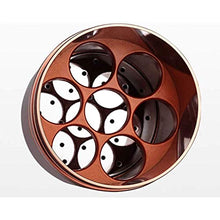 SCDZS Portatile da Viaggio in Pelle Cigar Humidor - Wearable e sigillabile Portable Desktop Cedar Legno ricoperto Humidor