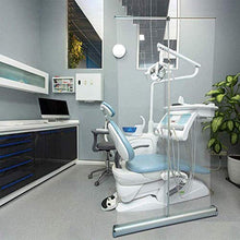 KMILE Sneezé guardia per il contrappegno Startning Guardia Full Clear Tarp con stand indipendente Sneeze Guard Guardia Piano in piedi Roll Up Cancella Scudo per Caffè Negozi al minuto Receptionist cas